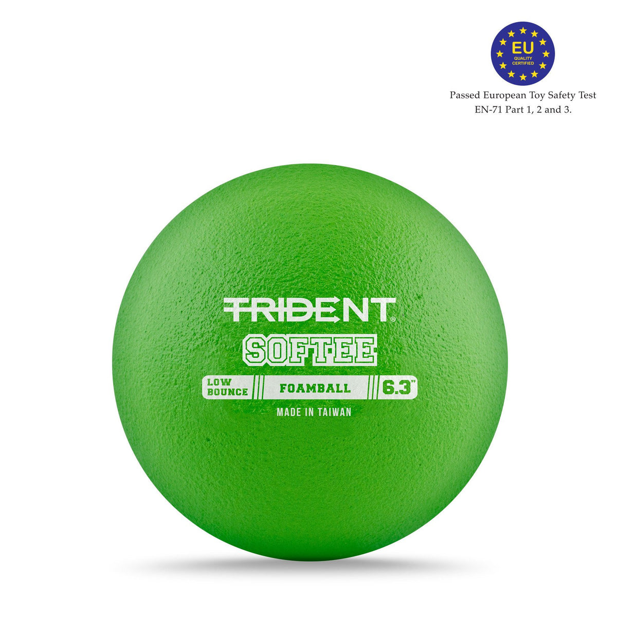 Trident Softee Low Bounce Foam Ball - Green (6.3")