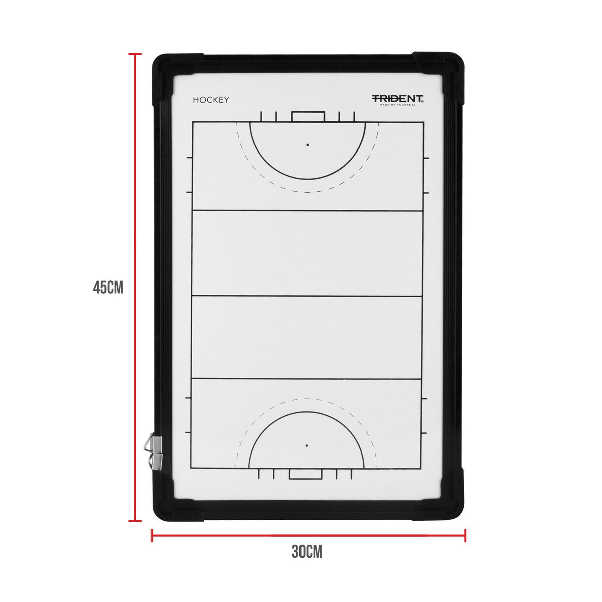 Trident Large Magnetic Coaching Board – Hockey (30 x 45cm)
