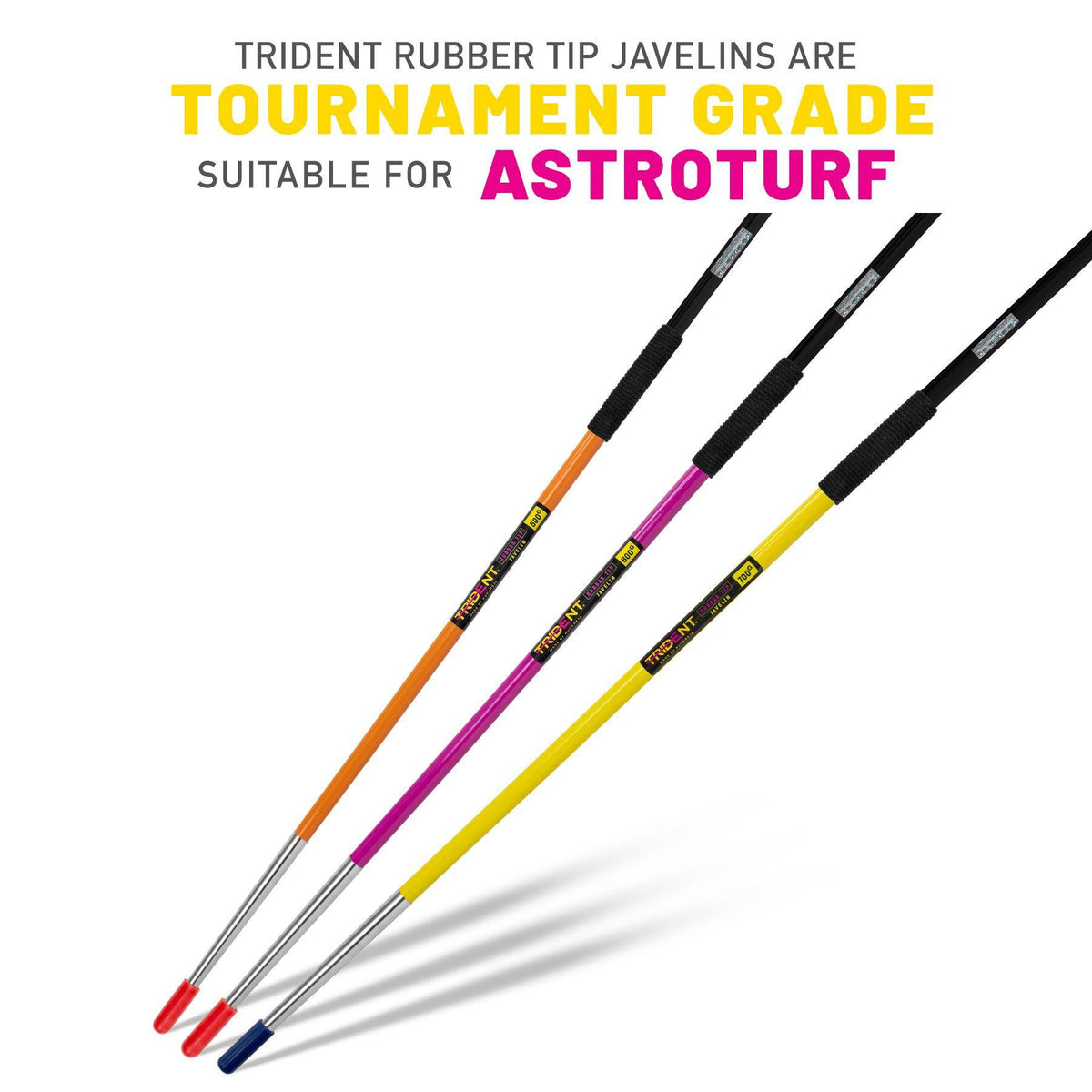 Trident Rubber Tip Javelin – 600g