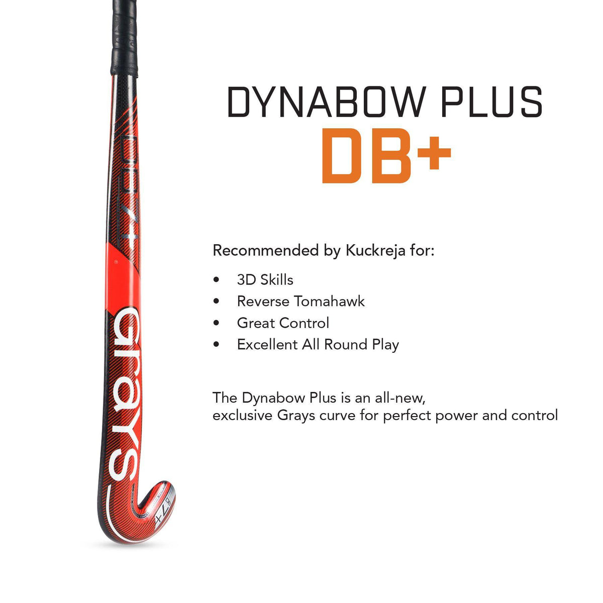 Grays Dynabow Plus 7 Composite Hockey Stick - DB+7