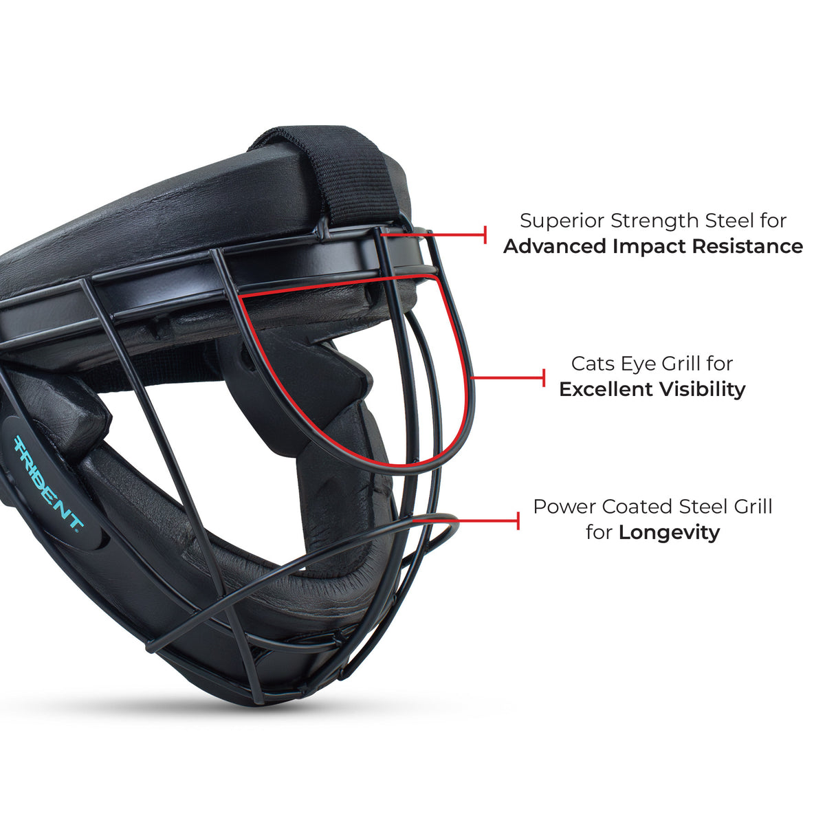 Trident Frontline Penalty Corner Face Mask