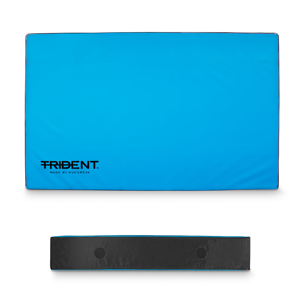 Trident High Jump Landing Mat - 10' x 6' x 12" (Blue/Black)