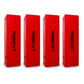 Trident Rugby Post Protectors - 20" x 20" (Set of 4) - Red