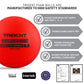 Trident Milestone All Rounder Foam Ball - Red (7")