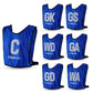 Trident Netball Bibs Set – Blue (Senior, Junior)