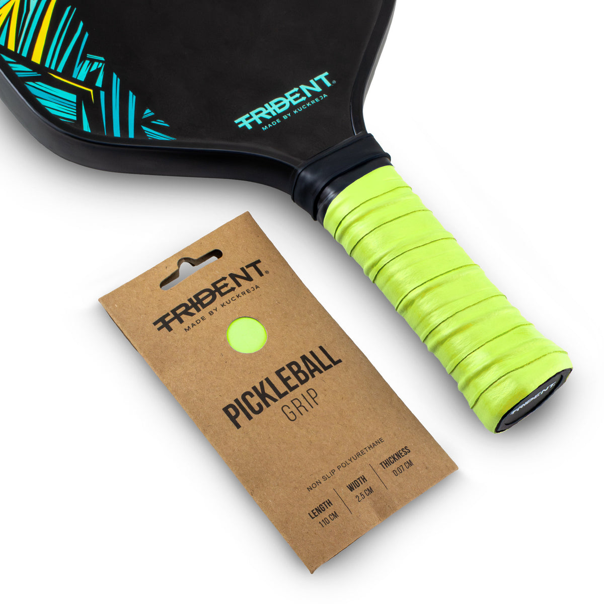 Trident Pickleball Paddle Grip - Neon