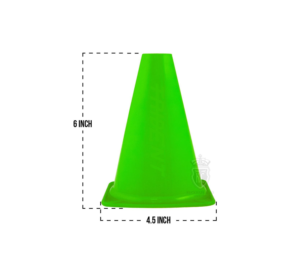 Trident 6" Cone - Green