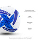 Gilbert GTR 6000 Rugby Ball - Blue (Size 5)