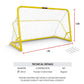 Trident Foldable Steel Mini Goal - 1.2 x 0.8m