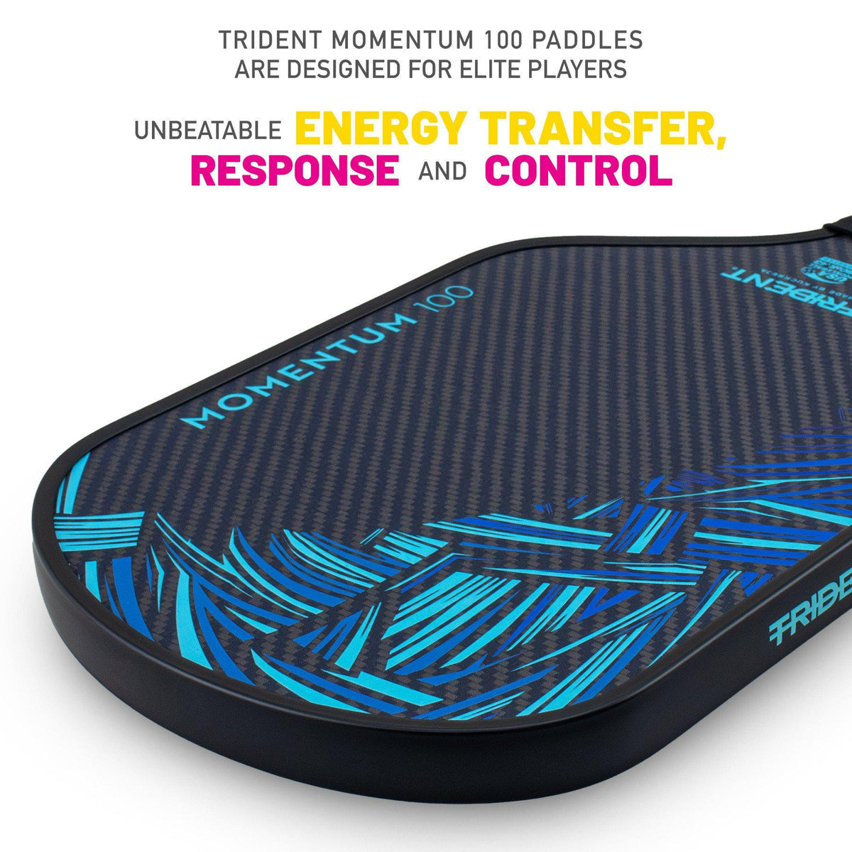 Trident Momentum 100 Pickleball Paddle – Cobalt Blue (USAP Approved)