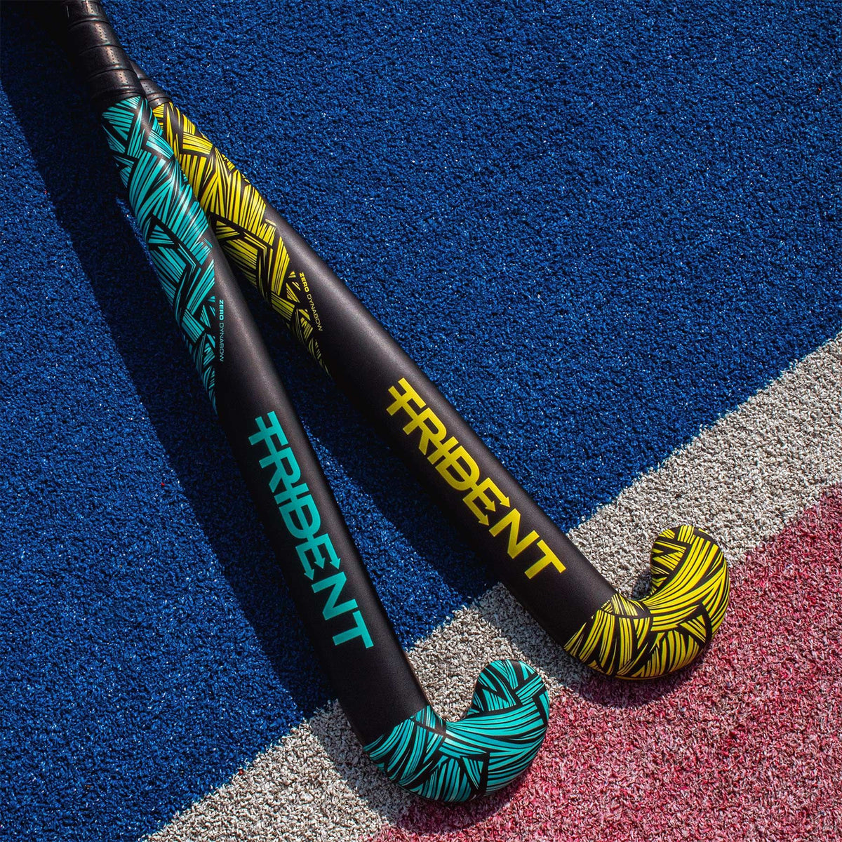 Trident Zero Dynabow Composite Hockey Stick - Yellow
