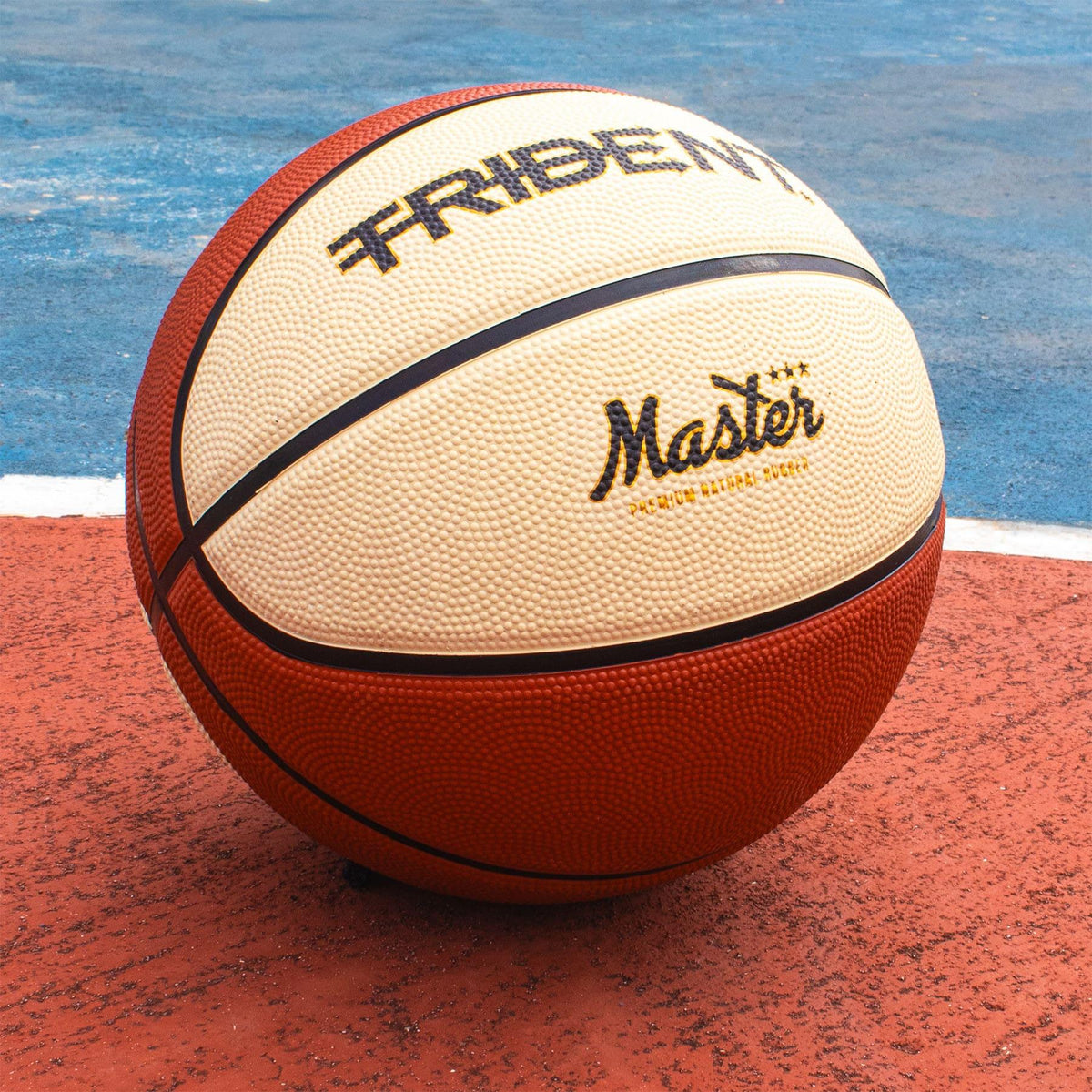 Trident Master Premium Rubber Basketball (Size 7, 6, 5)