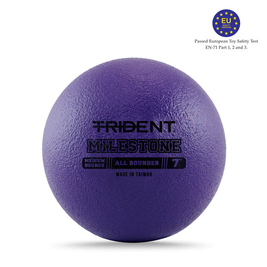 Trident Milestone All Rounder Foam Ball - Purple (7")