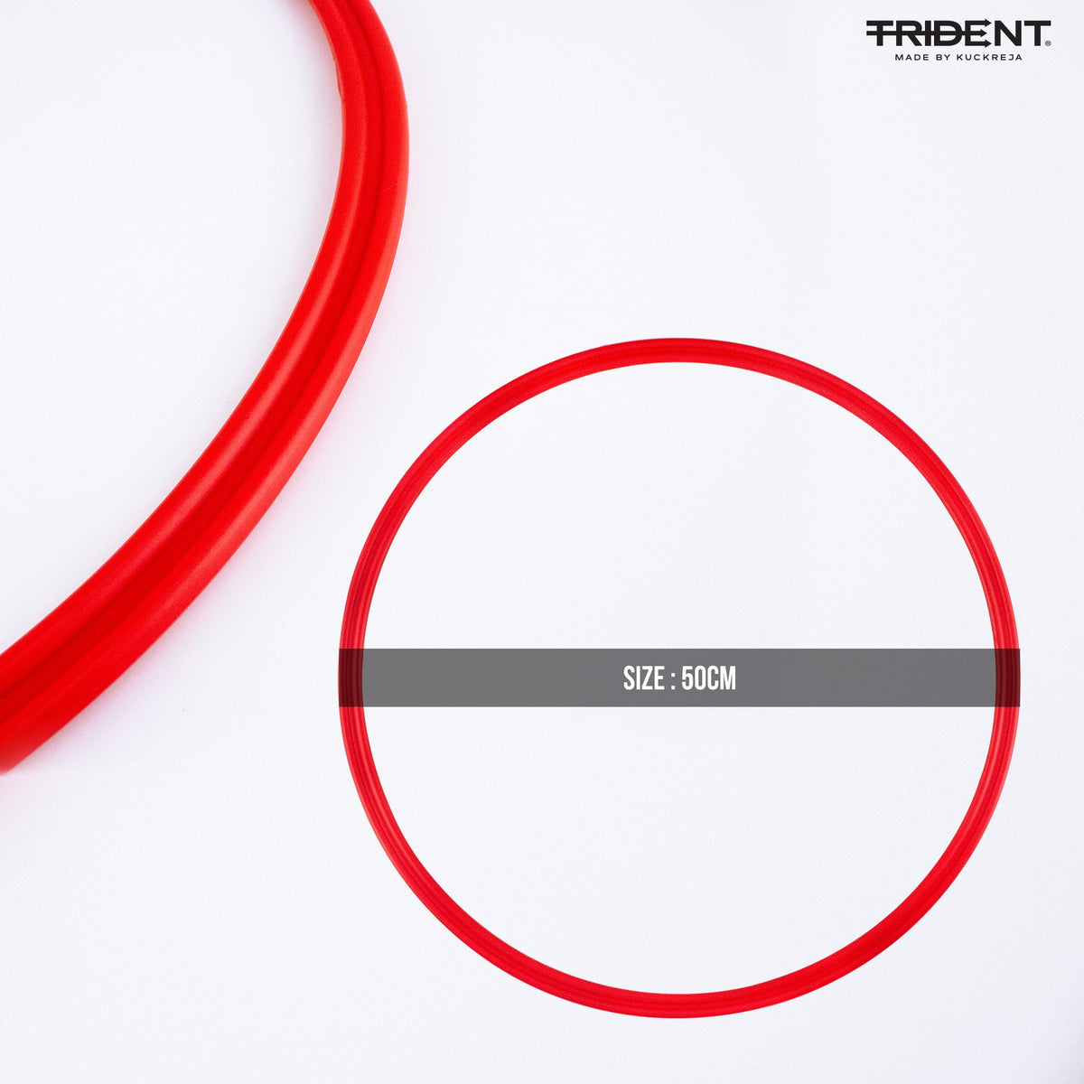 Trident Milestone Speed Rings - Red (Set of 10)