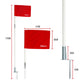 Trident Deluxe Corner Flags - Spike (Set of 4)