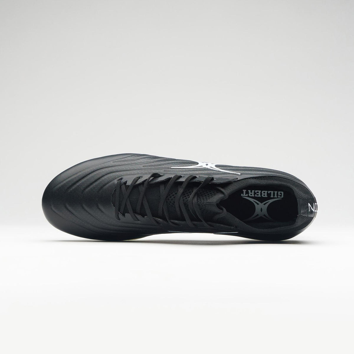 Gilbert Icon X Rugby Boots - 6 Studs (Black)