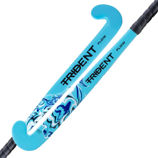 Trident Flow Wooden Hockey Stick - Sky