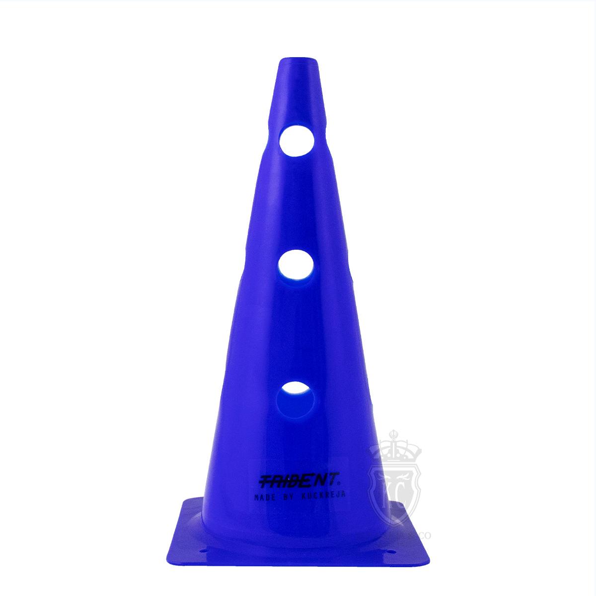 Trident 15" Cone with Holes - Blue