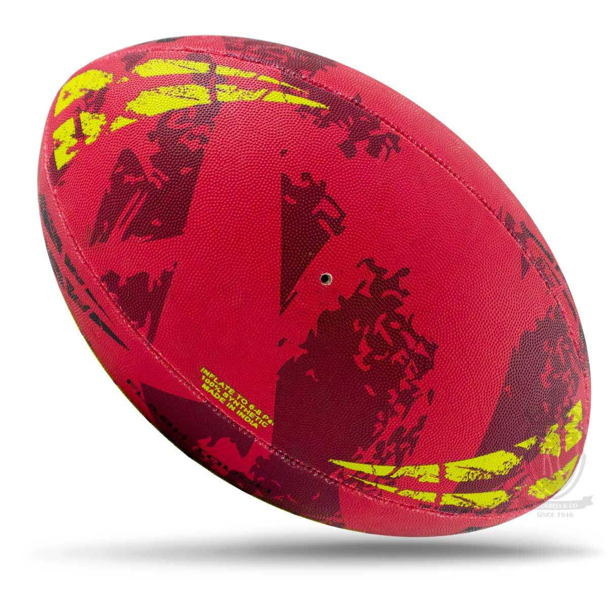 Steeden Flash Touch Rugby Ball - Crimson
