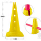 Trident 20" Cone with Holes - Yellow