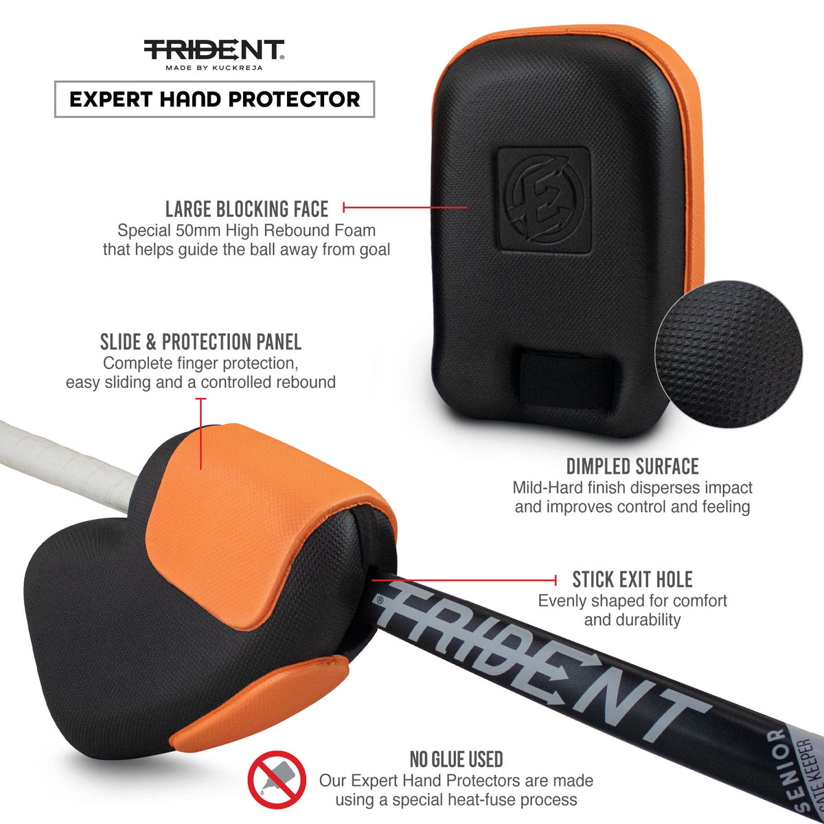 Trident Gatekeeper Expert Goalie Hand Protectors