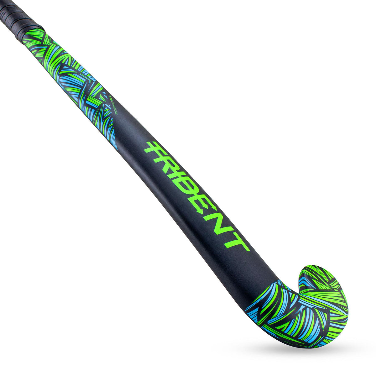 Trident 10 Dynabow Composite Hockey Stick - Neon/Blue