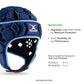 Gilbert Octane Headguard - Navy/Sky