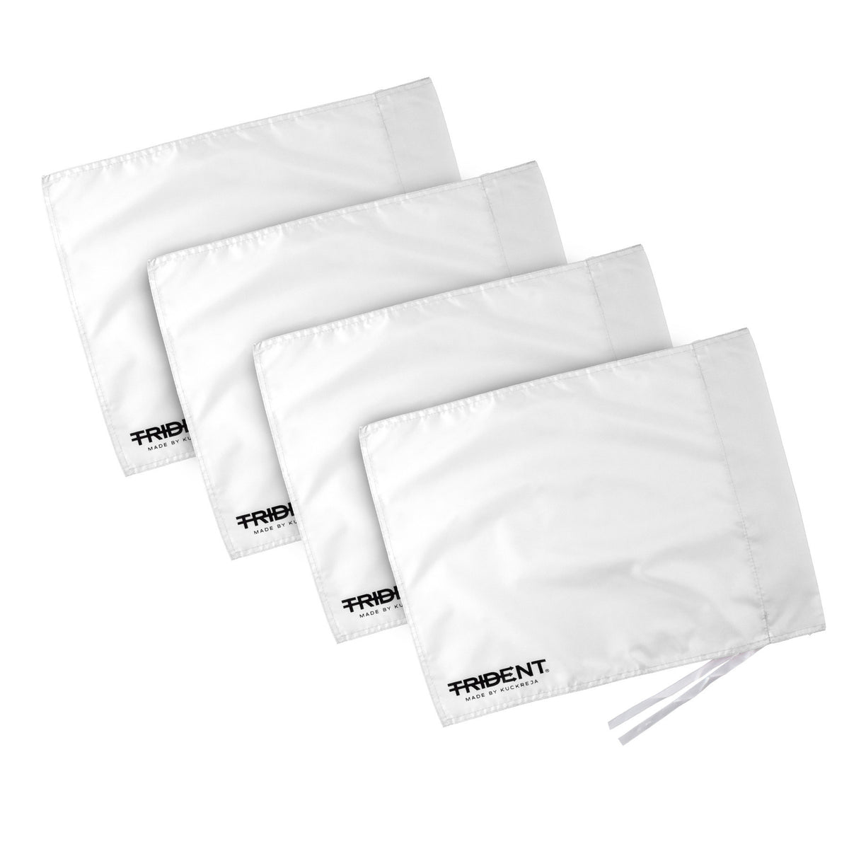 Trident Spare Corner Flags - Set of 4 (White)