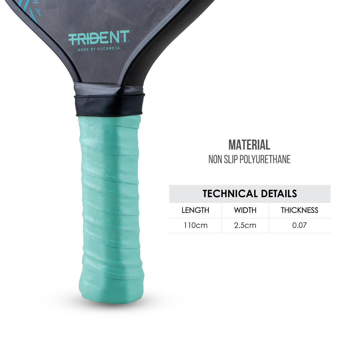 Trident Pickleball Paddle Grip - Teal