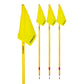 Trident Spare Corner Flags - Set of 4 (Yellow)