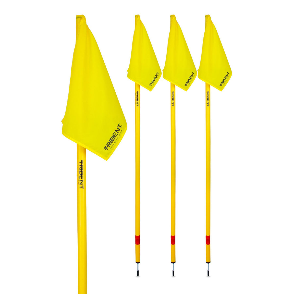 Trident Spare Corner Flags - Set of 4 (Yellow)
