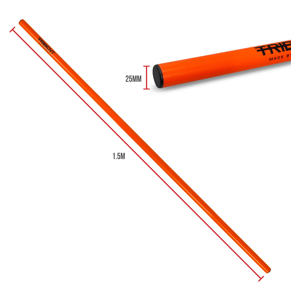 Trident 25mm Agility Crossbar - Orange