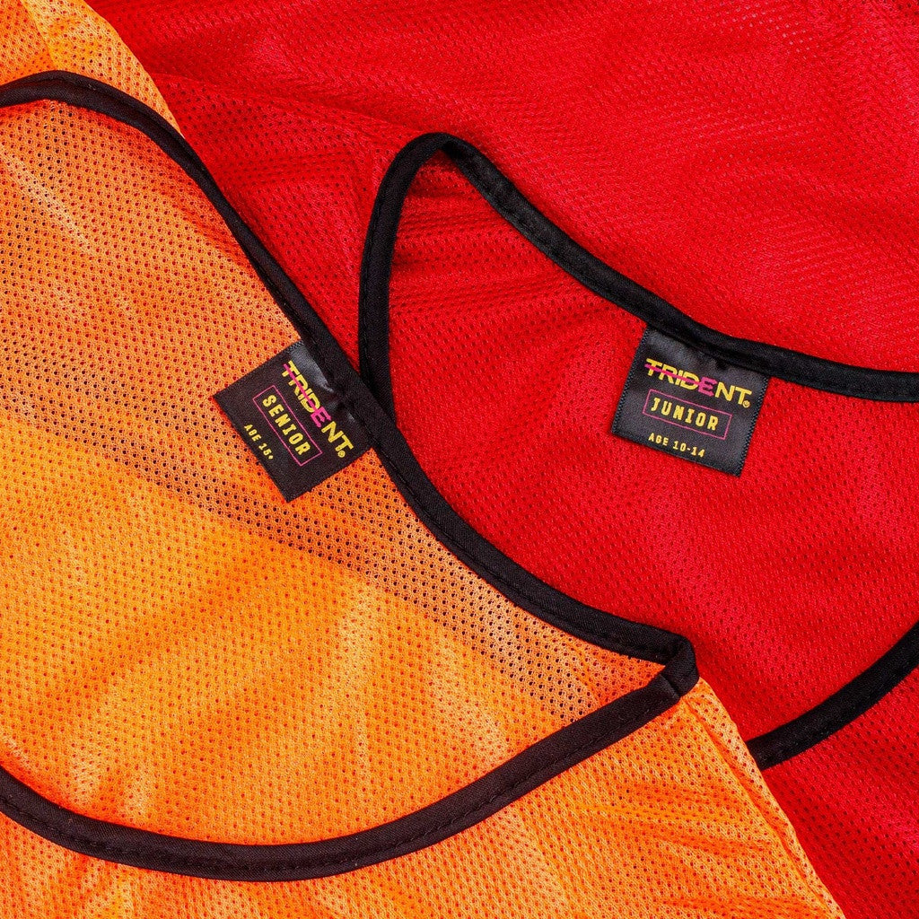 Trident Bibs with Bag - Orange (1-12)