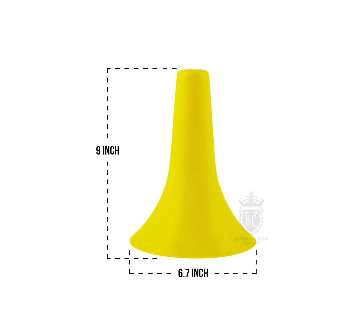 Trident 9" Agility Cone - Yellow