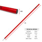 Trident Two-Piece Slalom Pole - Red