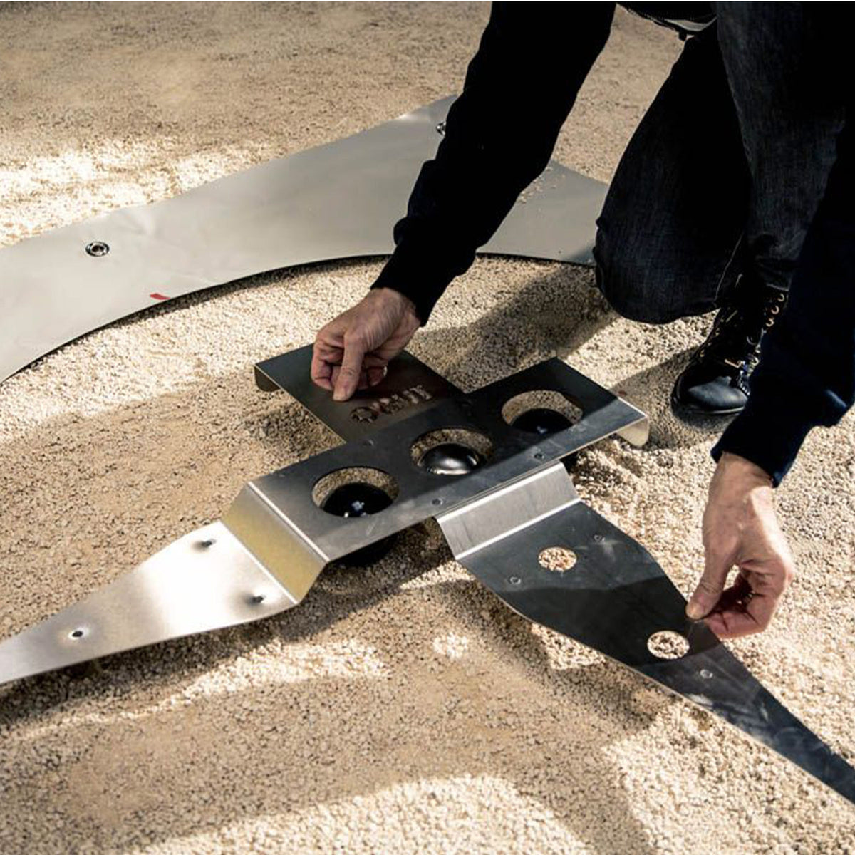 Obut Precision Shooting Stainless Steel Template