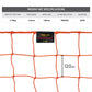 Trident T-25 Football Net (Orange)
