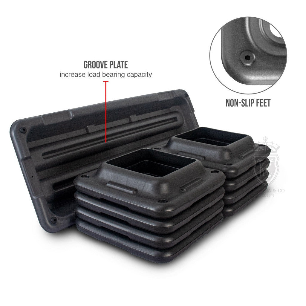 Trident Premium Step Up Board - Black/Grey (109 x 41cm)