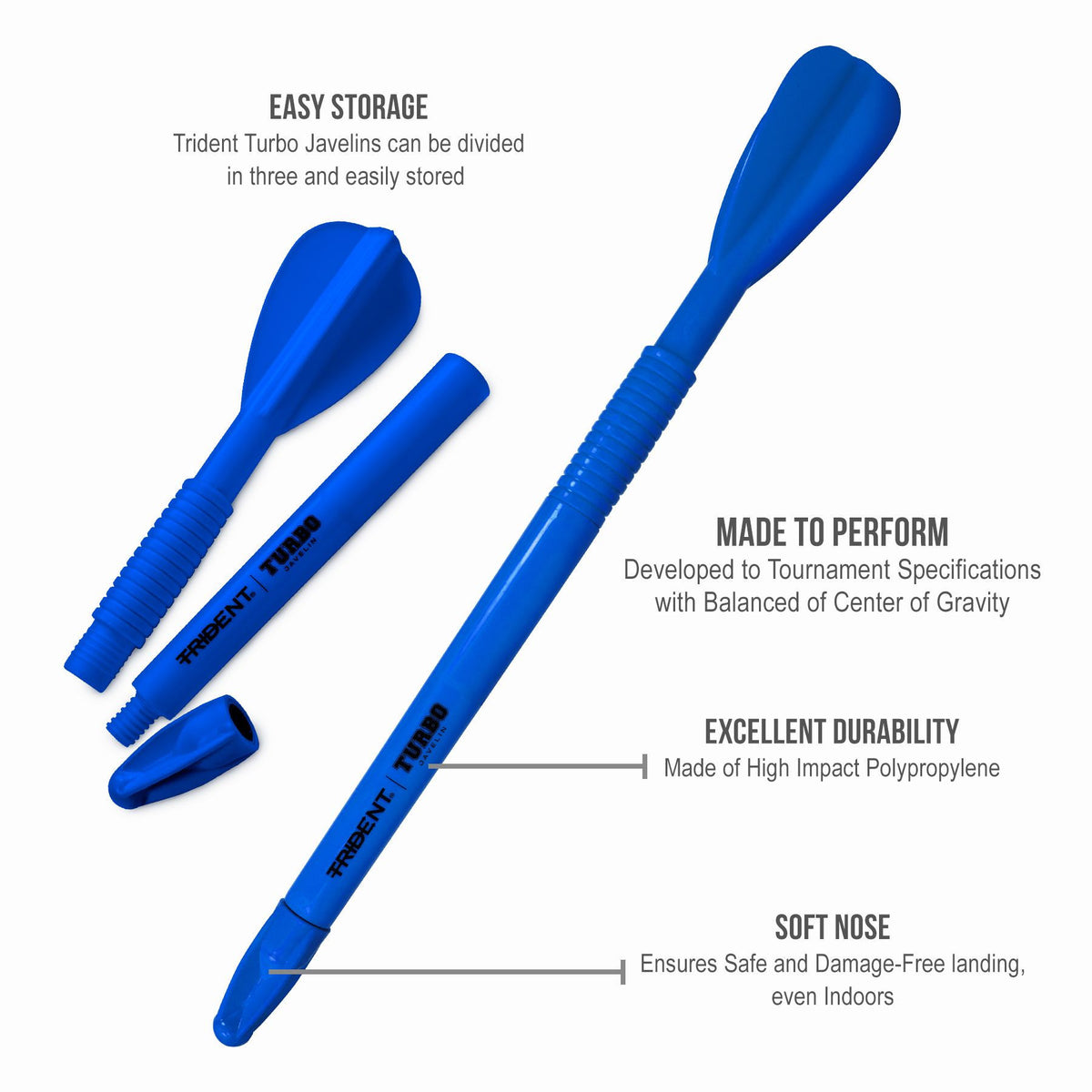 Trident Turbo Javelin - Blue (300, 400g)