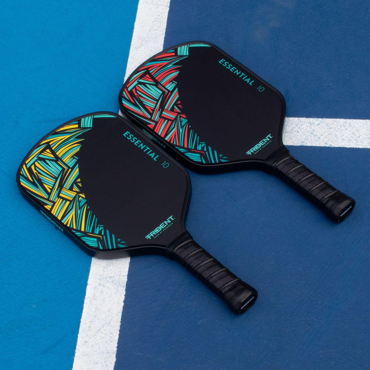 Trident Essential 10 Pickleball Paddle - Jungle Yellow