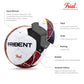 Trident Trial 2.0 Training Football - Size 5 (Chaos Red)