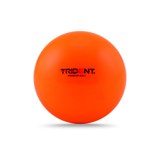 Trident Premium Indoor Hockey Ball - Orange