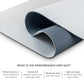 Trident Performance Grip Yoga Mat - Cool Gray (6mm)
