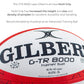 Gilbert GTR 8000 Rugby Ball - Red (Size 5, 4, 3)