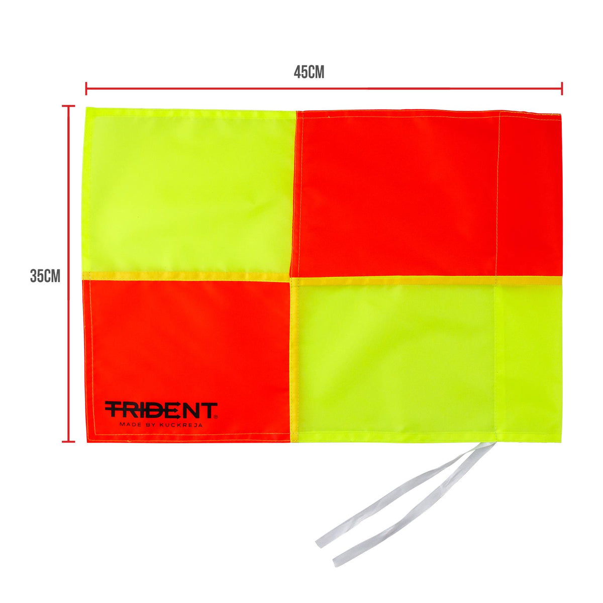Trident Spare Corner Flags – Set of 4 (Neon Squares)