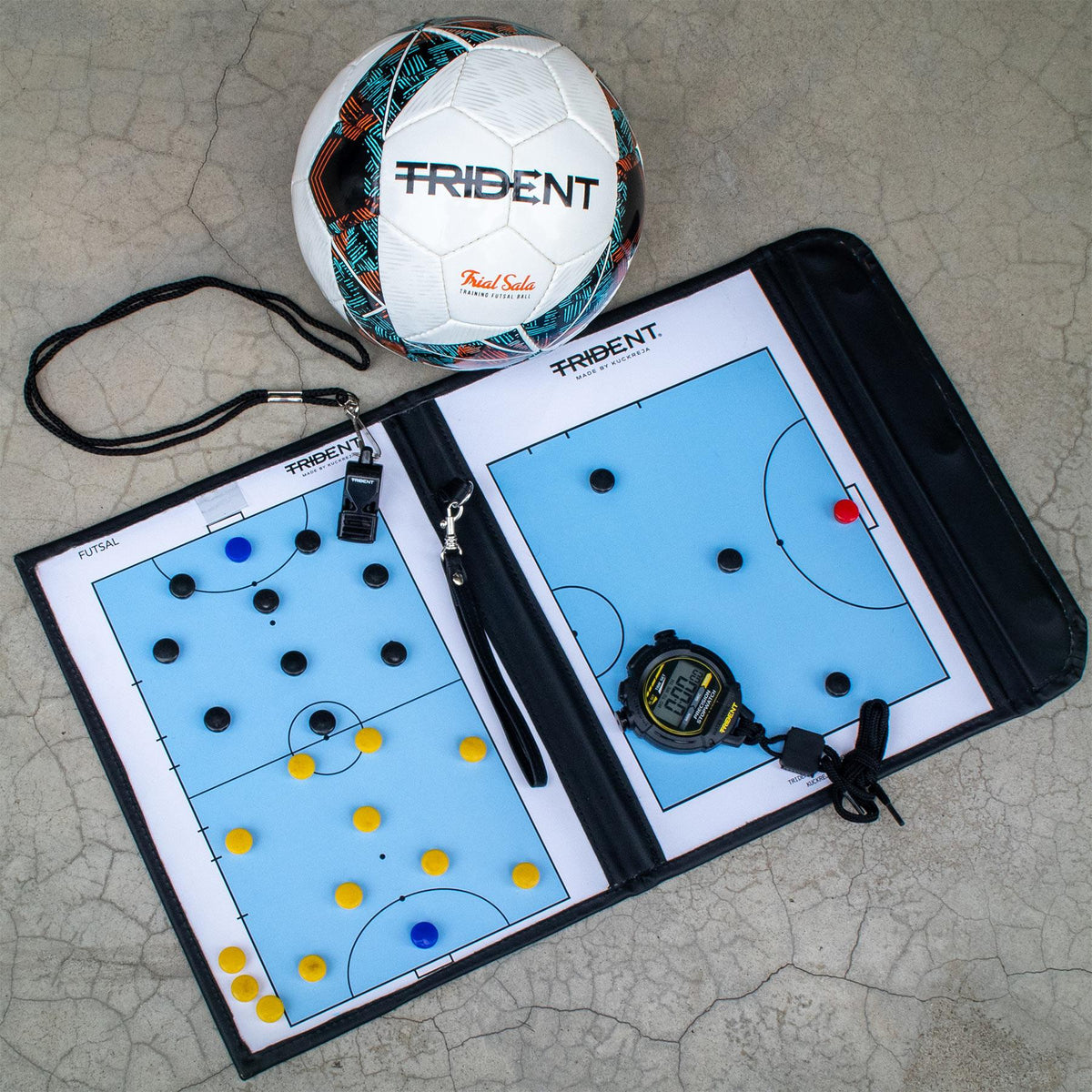 Trident Magnetic Coaching Folio – Futsal