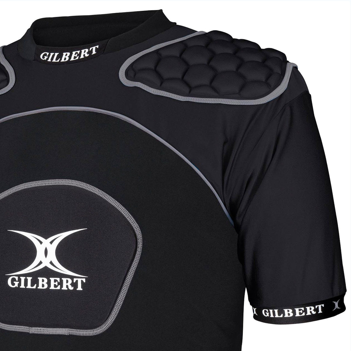 Gilbert Atomic V3 Body Protector - Black/Charcoal