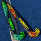 Trident 10 Dynabow Composite Hockey Stick - Neon/Blue