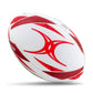 Gilbert GTR 6000 Rugby Ball - Red (Size 3)