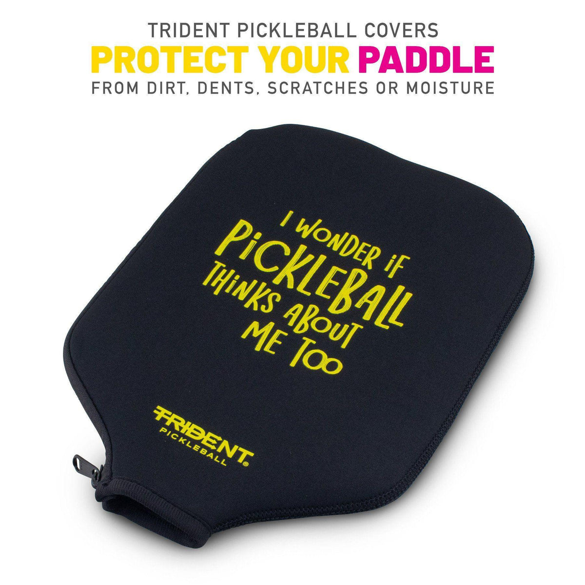 Trident Pickleball Paddle Cover - Thinks About Me